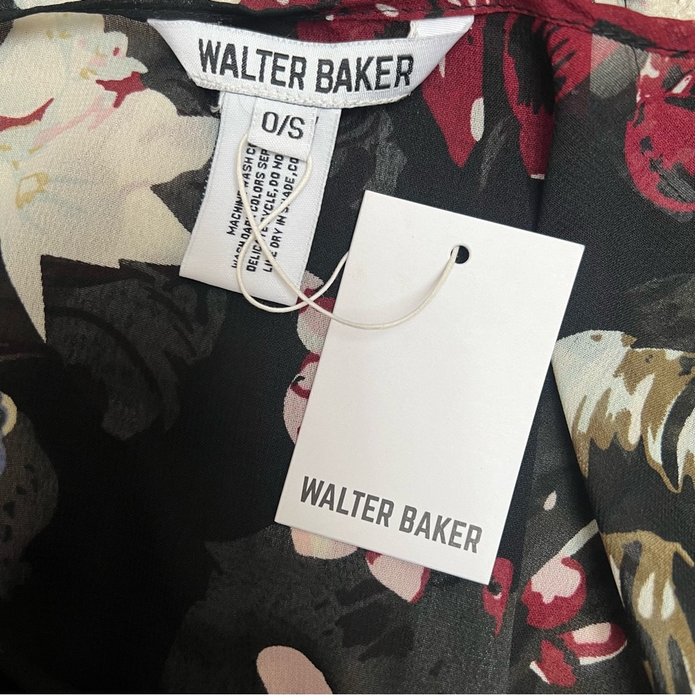 NWT Walter Baker Floral Tulum Caftan Coverup - Picture 6 of 8